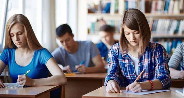 students in class after watching education consultants in Dubai