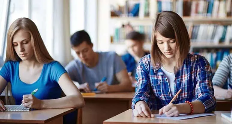 students in class after watching education consultants in Dubai